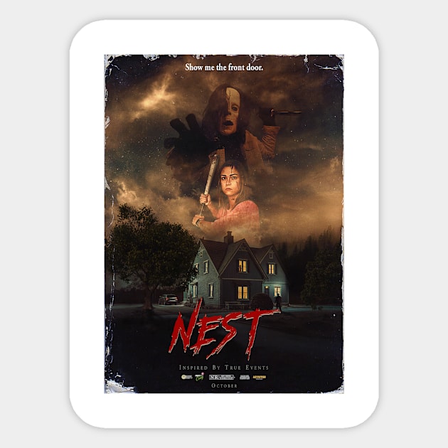 Nest horror short film Sticker by Check The Candy